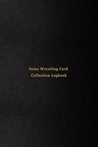 Sumo Wrestling Card Collection Logbook