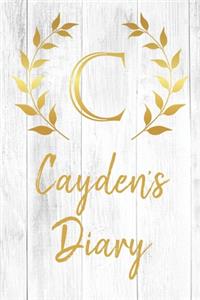 Cayden's Diary