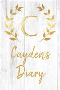 Cayden's Diary