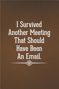 I Survived Another Meeting That Should Have Been An Email