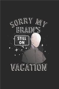 Sorry my Brain's still on Vacation