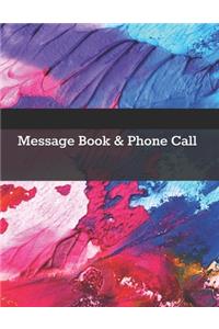 Message Book & Phone Call