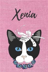 Personalisiertes Notizbuch - Katze Xenia