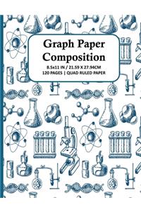 Graph Paper Composition Notebook