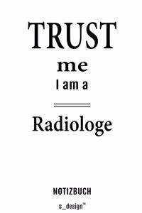 Notizbuch für Radiologen / Radiologe / Radiologin