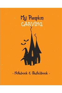 My Pumpkin Carving Notebook & Sketchbook