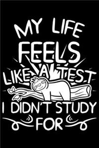 My Life Feels Like A Test I Didn't Study For