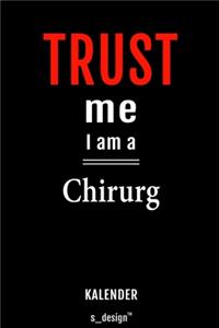 Kalender für Chirurgen / Chirurg / Chirurgin