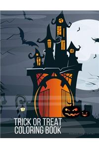 Trick Or Treat Coloring Book