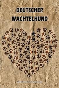 Deutscher Wachtelhund Notizbuch für Hundehalter