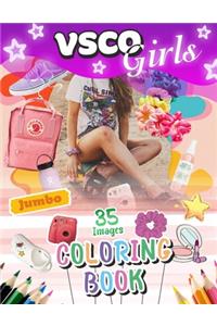 VSCO Girls Coloring Book
