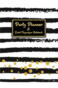 Party Planner and Event Organizer Notebook