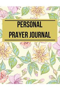 Personal Prayer Journal