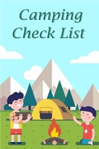 Camping Check List