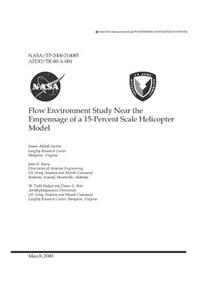 Flow Environment Study Near the Empennage of a 15-Percent Scale Helicopter Model