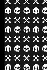 Skull Bones Journal Notebook - Sketchbook