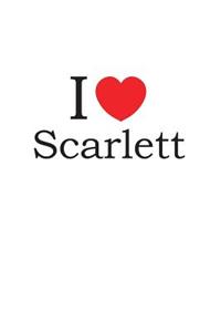 I Love Scarlett