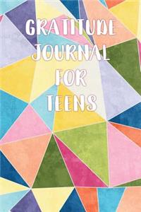 Gratitude Journal for Teens