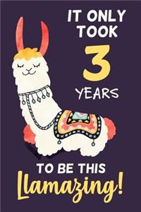 It Only Took 3 Years to Be This Llamazing!