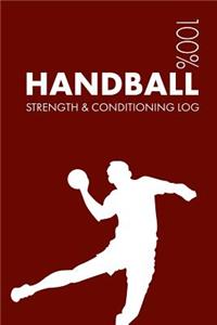 Handball Strength and Conditioning Log