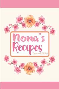 Nona's Recipes Dogwood Edition