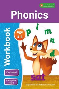 KS1 Phonics Workbook for Ages 4-6 (Reception - Year 1) Perfect for learning at home or use in the classroom