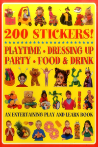 200 Stickers! Playtime - Dressing Up - Party - Food & Drink