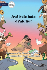 All The Better To Read To You - Avó bele halo di'ak liu