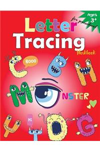 Letter Tracing Workbook (Monster)