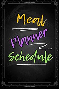 Meal Planner Schedule