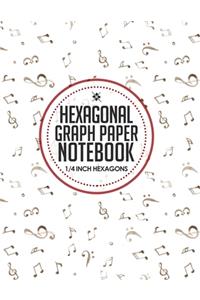 Hexagonal Graph Paper Notebook