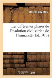 Différentes Phases de l'Évolution Civilisatrice de l'Humanité Tableau Commémorations Historiques T01