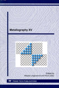 Metallography XV