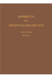Jahrbuch des offentlichen Rechts der Gegenwart. Neue Folge