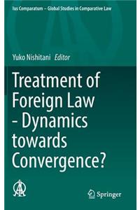 Treatment of Foreign Law - Dynamics towards Convergence?