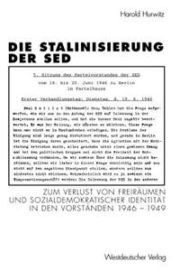 Die Stalinisierung der SED