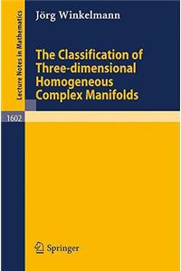 Classification of Three-Dimensional Homogeneous Complex Manifolds