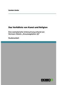 Das Verhältnis von Kunst und Religion