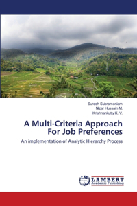 Multi-Criteria Approach For Job Preferences