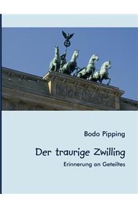 traurige Zwilling