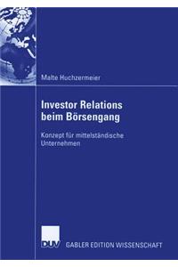 Investor Relations Beim Börsengang