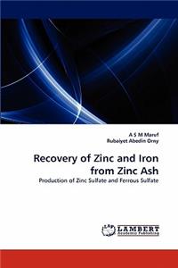 Recovery of Zinc and Iron from Zinc Ash