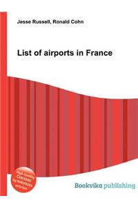List of Airports in France