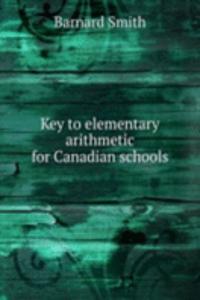 Key to elementary arithmetic for Canadian schools
