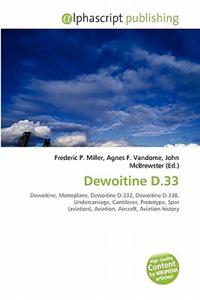 Dewoitine D.33