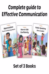 TruBuddy Complete Guide to Effective Communication (Set of 3 Books) (English)