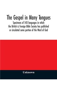 The Gospel in many tongues