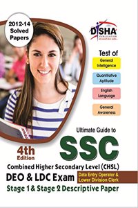 SSC Combined Higher Secondary Level (CHSL) Guide for DEO & LDC 1st & 2nd Stage Descriptive Paper