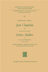 Jean Chapelain Soixante-Dix-Sept Lettres Inedites a Nicolas Heinsius (1649–1658)