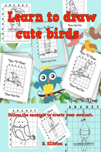Learn to draw cute birds